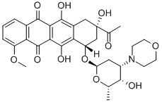 CAS#: 79867-78-0, 3'-(4-Morpholinyl)-3'-Deaminodaunorubicin