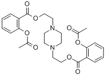 CAS#: 79874-85-4, 2-[4-[2-(2-Acetyloxybenzoyl)Oxyethyl]Piperazin-1-Yl]Ethyl 2-Acetyloxybenzoate
