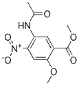 CAS 登录号：79893-20-2， 5-(乙酰氨基)-2-甲氧基-4-硝基苯甲酸甲酯