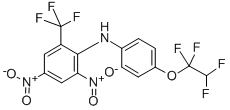 CAS 登录号：79930-77-1， 2,4-二硝基-N-(4-(1,1,2,2-四氟乙氧基)苯基)-6-(三氟甲基)苯胺
