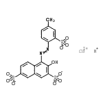 CAS#: 79953-84-7, Calcium hydrogen 3-hydroxy-4-[(4-methyl-2-sulfonatophenyl)diazenyl]-2,7-naphthalenedisulfonate (1:1:1)