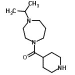 CAS#: 799557-70-3, (4-Isopropyl-1,4-diazepan-1-yl)(4-piperidinyl)methanone
