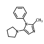 CAS 登录号：799813-94-8， 2-甲基-1-苯基-5-(1-吡咯烷基)-1H-咪唑