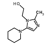 CAS 登录号：799814-14-5， 2-[2-甲基-5-(1-哌啶基)-1H-咪唑-1-基]乙醇