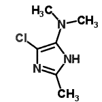 CAS#: 799814-63-4, 4-Chloro-N,N,2-trimethyl-1H-imidazol-5-amine