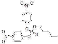 CAS#: 79985-96-9, Bis(4-Nitrophenoxy)-Pentoxy-Sulfanylidene-Phosphorane