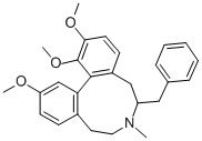 CAS#: 79989-22-3, (+-)-6-Benzyl-7-Methyl-5,6,8,9-Tetrahydro-1,2,12-Trimethoxy-7H-Dibenz(d,f)Azonine