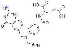 CAS#: 80015-09-4, N(10)-(Cyanomethyl)-5,8-Dideazafolic Acid
