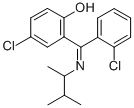 CAS 登录号：80018-33-3， 2-((1,2-二甲基丙基)亚胺-(2-氯苯基)甲基)-4-氯苯酚