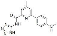 CAS 登录号:80021-12-1, N-(1H-四唑-5-基)-4-甲基-6-(4-(甲基氨基)苯基)-2-吡啶甲酰胺