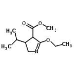 CAS#: 80036-57-3, Methyl 5-ethoxy-3-isopropyl-3,4-dihydro-2H-pyrrole-4-carboxylate