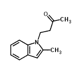 CAS#: 800377-30-4, 4-(2-Methyl-1H-indol-1-yl)-2-butanone