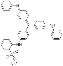 CAS 登录号：8004-90-8， [[4-[[4-(苯基氨基)苯基][4-(苯基亚胺)-2,5-环己二烯-1-亚基]甲基]苯基]氨基]-苯磺酸钠盐(1:1)