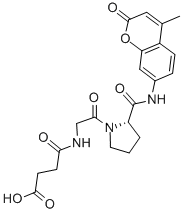 CAS 登录号：80049-85-0， 琥珀酰-甘氨酰-脯氨酰-4-甲基香豆素