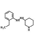 CAS 登录号：801139-48-0， 3-[2-(2-乙基苯基)肼基]哌啶