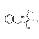 CAS#: 801141-59-3, 4-Amino-1-benzyl-3-methyl-1H-pyrazol-5-ol