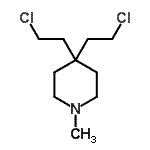 CAS#: 801144-27-4, 4,4-Bis(2-chloroethyl)-1-methylpiperidine