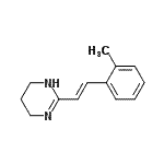 CAS#: 801181-89-5, 2-[(E)-2-(2-Methylphenyl)vinyl]-1,4,5,6-tetrahydropyrimidine