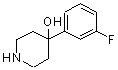 CAS 登录号：80119-54-6， 4-(3-氟苯基)-4-哌啶醇