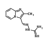 CAS#: 801207-87-4, (2E)-2-[(2-Methylimidazo[1,2-a]pyridin-3-yl)methylene]hydrazinecarboximidamide