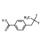 CAS#: 801303-54-8, 4-(2,2-Difluoropropyl)benzoic acid