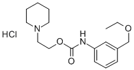 CAS 登录号:80171-74-0, 3-(乙氧基甲基)苯胺基甲酸 2-哌啶乙基酯盐酸盐