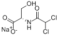 CAS 登录号：80174-64-7， N-二氯乙酰基-L-丝氨酸钠盐
