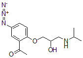 CAS#: 80186-92-1, Acebutolol Azide
