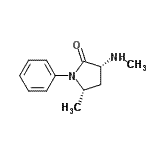 CAS#: 801987-60-0, (3R,5S)-5-Methyl-3-(methylamino)-1-phenyl-2-pyrrolidinone
