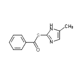 CAS#: 801998-66-3, S-(4-Methyl-1H-imidazol-2-yl) benzenecarbothioate