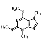 CAS#: 802028-83-7, (2Z)-N,3,7-Trimethyl-6-(methylsulfanyl)-3,7-dihydro-2H-purin-2-imine