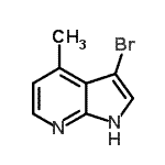 CAS 登录号：802264-75-1， 3-溴-4-甲基-1H-吡咯并[2,3-b]吡啶
