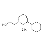 CAS#: 802293-41-0, 2-(2-Cyclohexyl-3-methyl-4-morpholinyl)ethanol