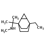 CAS 登录号：802308-56-1， 2-(5-乙基三环[3.2.2.0<sup>2,4</sup>]壬-1-基)-N-甲基-2-丙胺