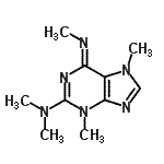 CAS#: 802310-01-6, (6Z)-N,N,3,7-Tetramethyl-6-(methylimino)-6,7-dihydro-3H-purin-2-amine