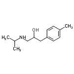 CAS 登录号：802589-84-0， 1-(异丙基氨基)-3-(4-甲基苯基)-2-丙醇