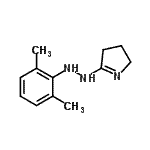 CAS 登录号：802617-97-6， 5-[2-(2,6-二甲基苯基)肼基]-3,4-二氢-2H-吡咯