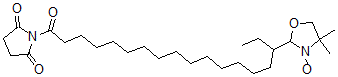 CAS 登录号：80263-69-0， 16-Doxylstearoyl maleimide