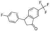 CAS#: 80272-38-4, 3-(4-Fluorophenyl)-6-(Trifluoromethyl)Indan-1-One