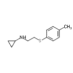 CAS#: 802834-93-1, N-{2-[(4-Methylphenyl)sulfanyl]ethyl}cyclopropanamine