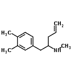 CAS#: 802858-07-7, 1-(3,4-Dimethylphenyl)-N-methyl-4-penten-2-amine