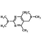 CAS#: 802886-56-2, 2-(Dimethylamino)-5-[(dimethylamino)methyl]-6-methyl-4(1H)-pyrimidinone