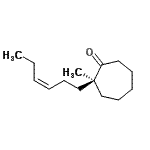CAS#: 802903-35-1, (2S)-2-[(3Z)-3-Hexen-1-yl]-2-methylcycloheptanone
