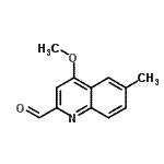CAS#: 802906-22-5, 4-Methoxy-6-methyl-2-quinolinecarbaldehyde