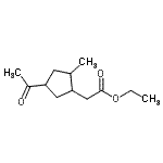 CAS 登录号：802917-46-0， 乙基(4-乙酰基-2-甲基环戊基)乙酸酯