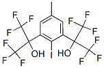 CAS#: 80360-43-6, 1,1,1,3,3,3-Hexafluoro-2-[3-(1,1,1,3,3,3-Hexafluoro-2-Hydroxy-Propan-2 -Yl)-2-Iodo-5-Methyl-Phenyl]Propan-2-Ol