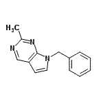 CAS#: 803611-37-2, 7-Benzyl-2-methyl-7H-pyrrolo[2,3-d]pyrimidine