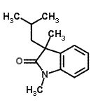 CAS#: 803739-20-0, 3-Isobutyl-1,3-dimethyl-1,3-dihydro-2H-indol-2-one
