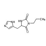 CAS#: 804435-18-5, 5-(1H-Imidazol-4-ylmethyl)-3-propyl-2,4-imidazolidinedione