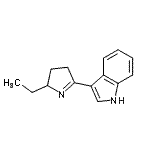 CAS#: 804439-82-5, 3-(2-Ethyl-3,4-dihydro-2H-pyrrol-5-yl)-1H-indole